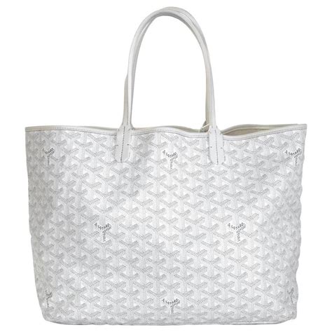 white goyard tote bag|goyard tote where to buy.